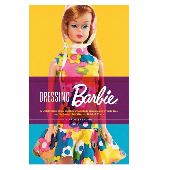 Barbie Other - Dressing Barbie Hard Cover Book In Dust Cover 160 Pages EUC